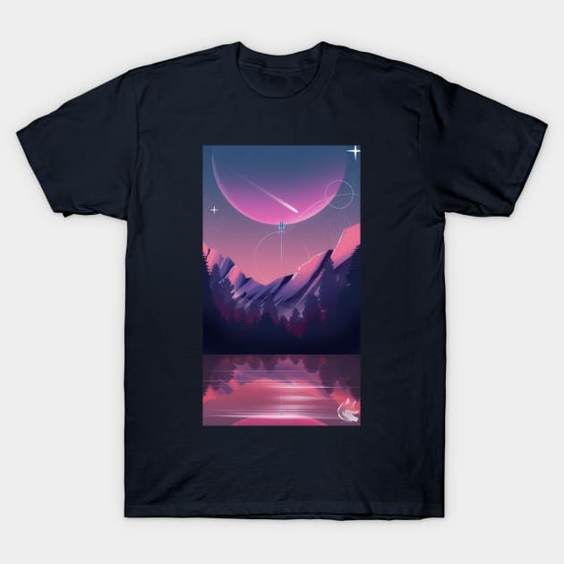 Space Race T-Shirt by MarciLustra